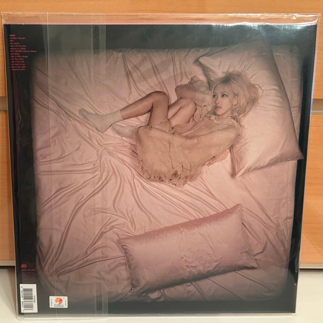 BLACKPINK ROSE ROSIE VINYL CLEAR LP レコード