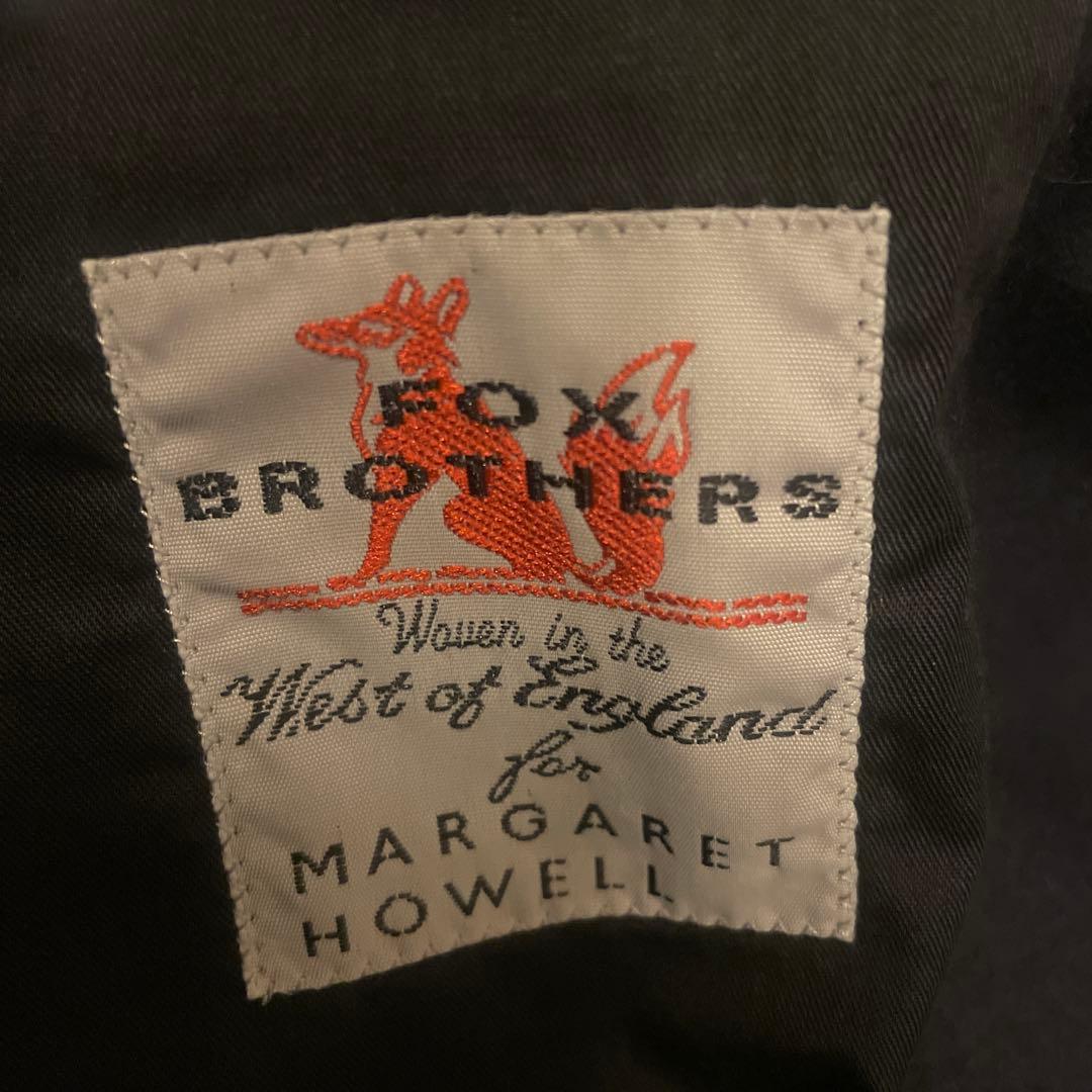マーガレットハウエル　フォックスブラザーズ　ウールジャケット　美品