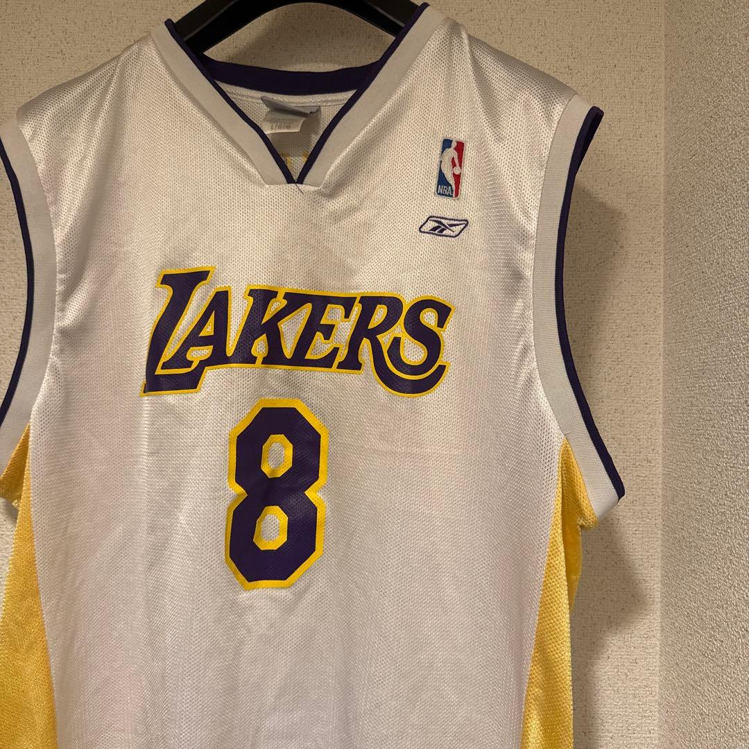 【激レア】コービー・ブライアント リーボック レイカーズ ユニフォーム Lサイズ