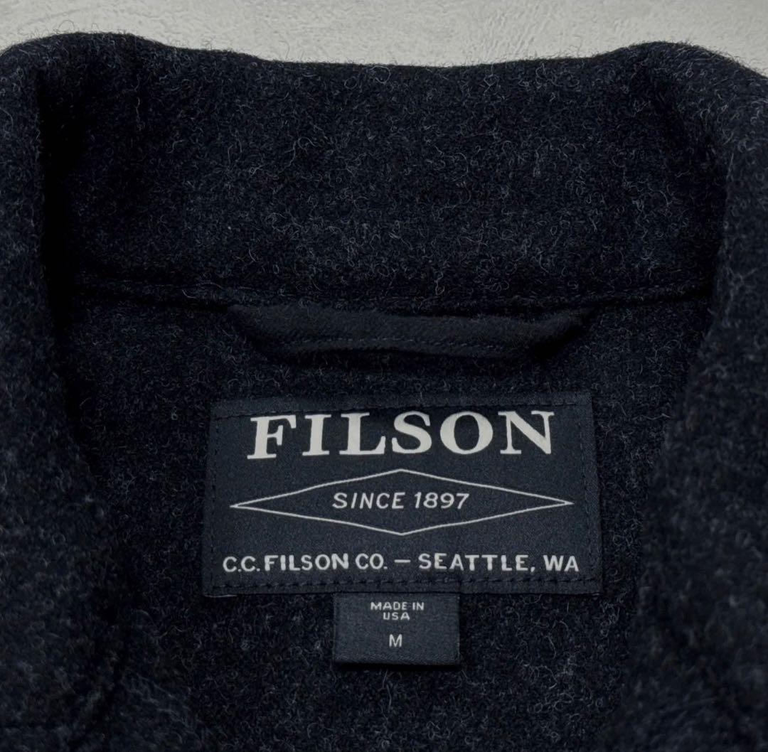 新品 現行 フィルソン マッキーノクルーザー チャコールグレー アメリカ製
