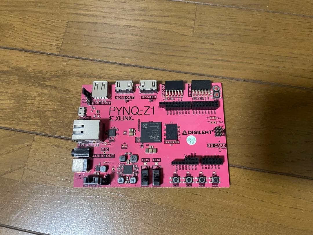 Xilinx PYNQ-Z1 ピンクボード FPGA開発ボード