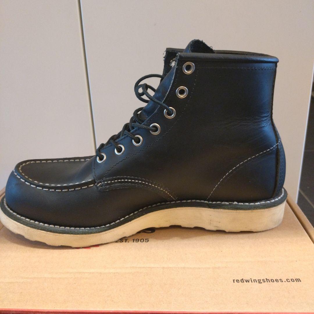 REDWING 8179レッドウィング ブラック 黒 7E 25cm