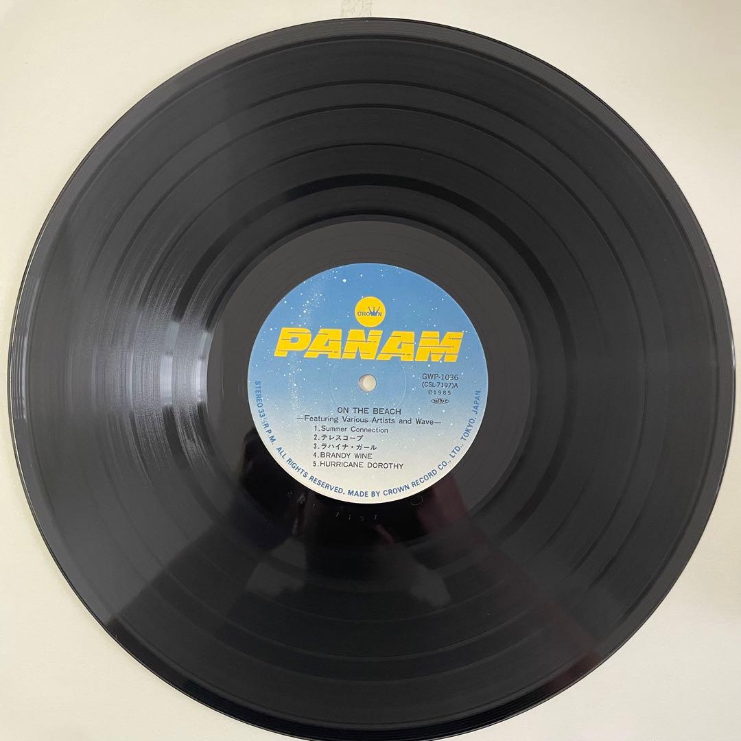 【レア】【極美品】ON THE BEACH LPレコード
