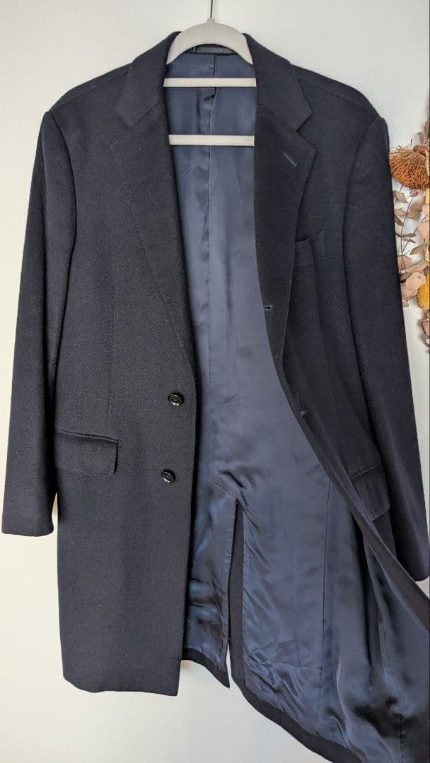 トゥモローランド　チェスターコート　ピルグリム カシミヤ30％！