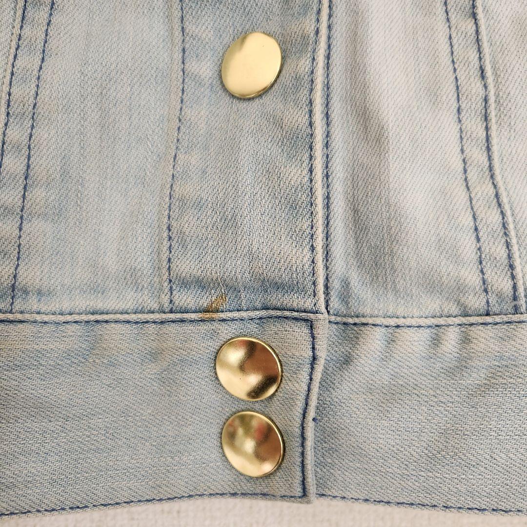 トゥービーシック ToBeChic レッキスファー デニムジャケット コート42