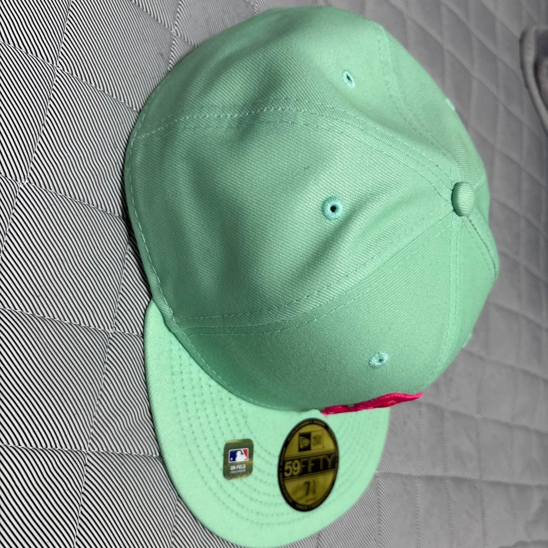 サンディエゴ・パドレス 59FIFTY キャップ 7 5/8 ミントグリーン