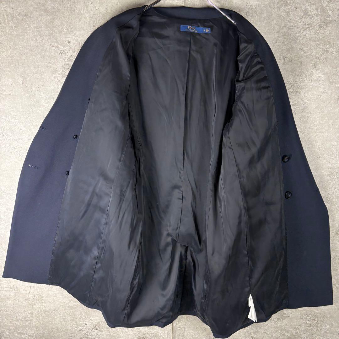 ポロラルフローレン　Ralph Lauren 紺ブレ　ブレザーコート　6 金釦