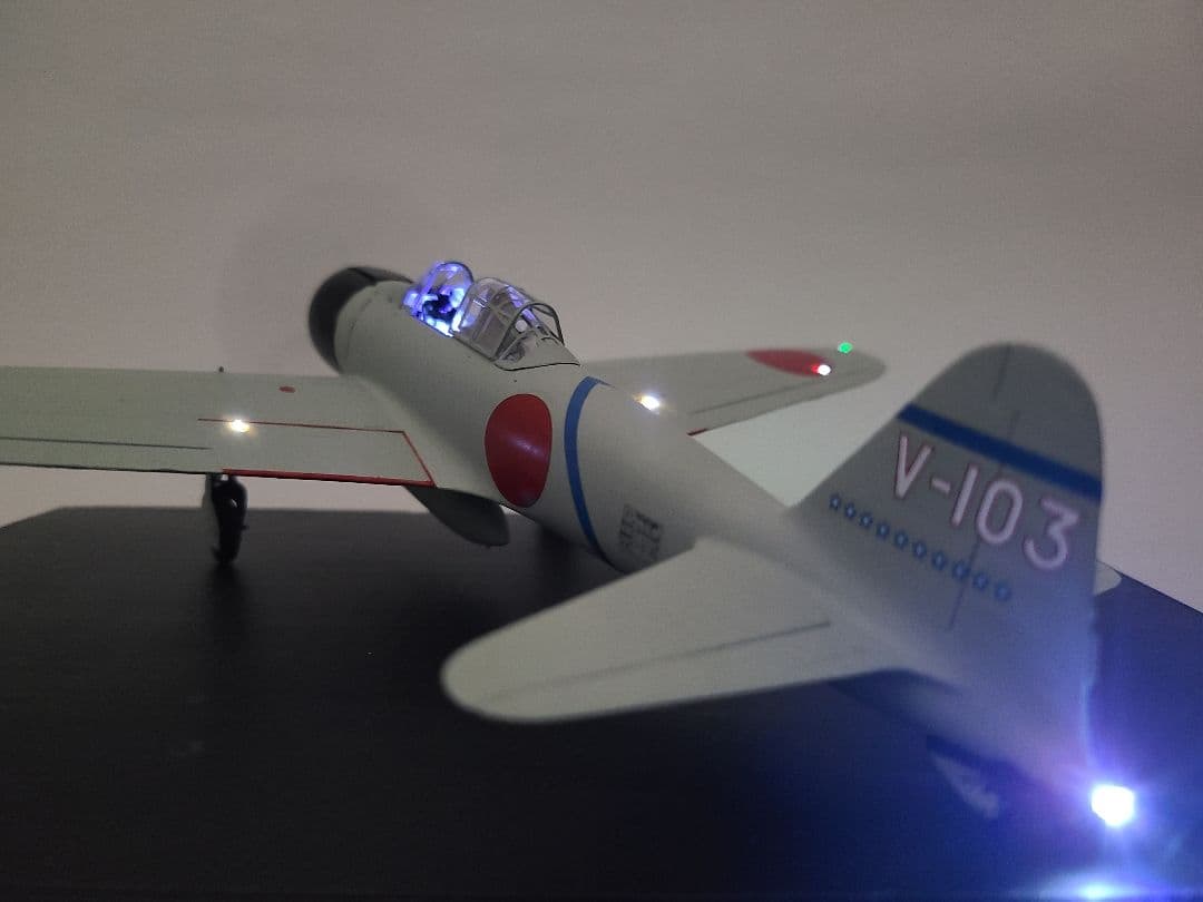 マギウス 零式艦上戦闘機21型 坂井三郎乗機 リアルモーターライズ完成品