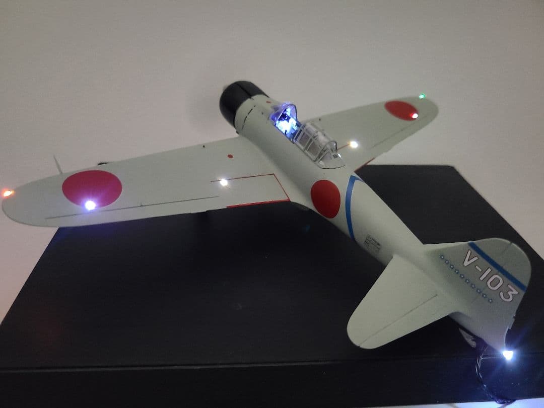 マギウス 零式艦上戦闘機21型 坂井三郎乗機 リアルモーターライズ完成品