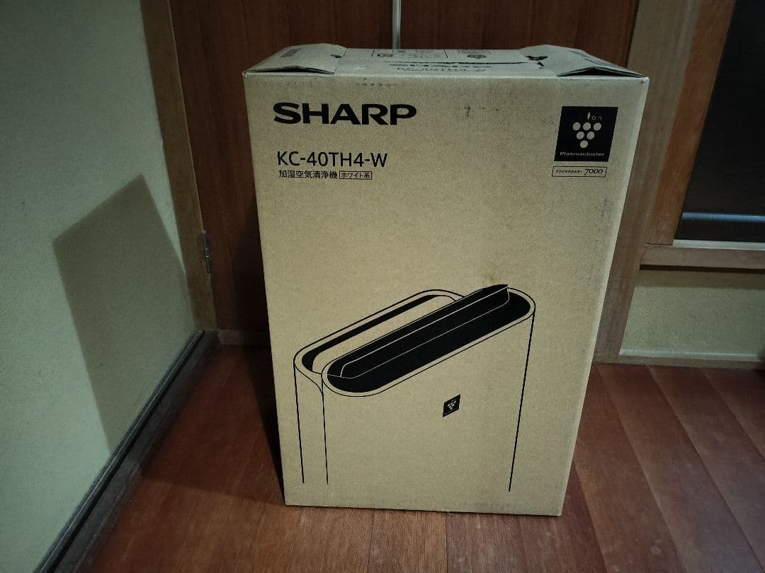 【新品未開封】SHARP KC-40TH4-W 空気清浄機