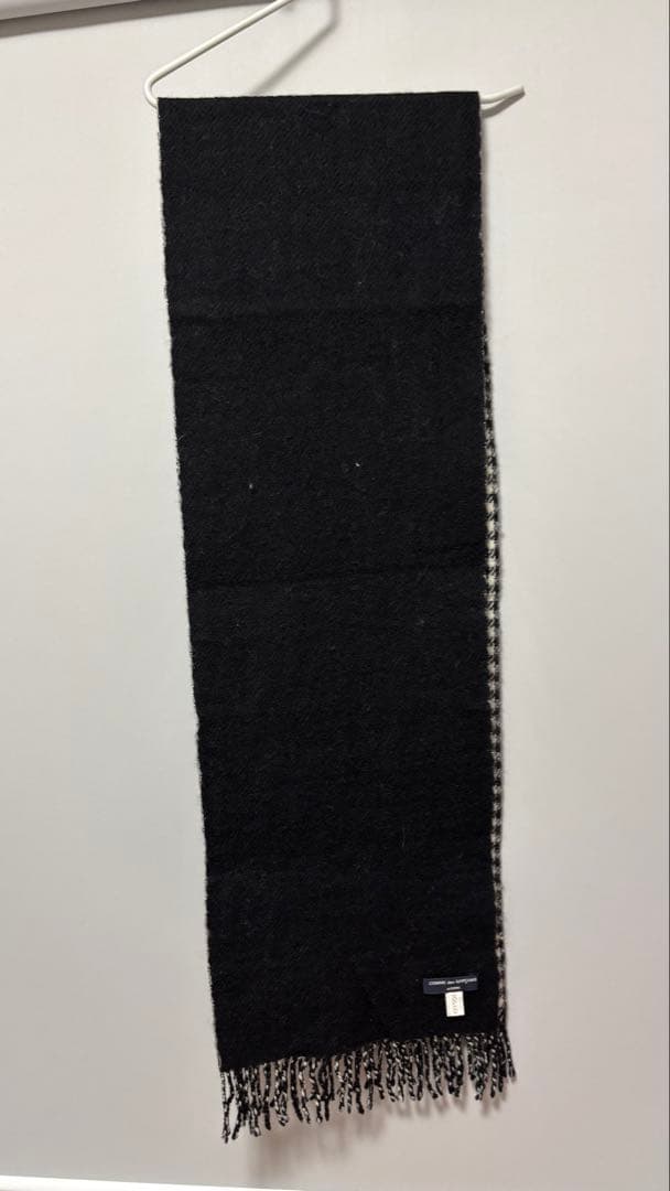 コムデギャルソン　千鳥柄　マフラー