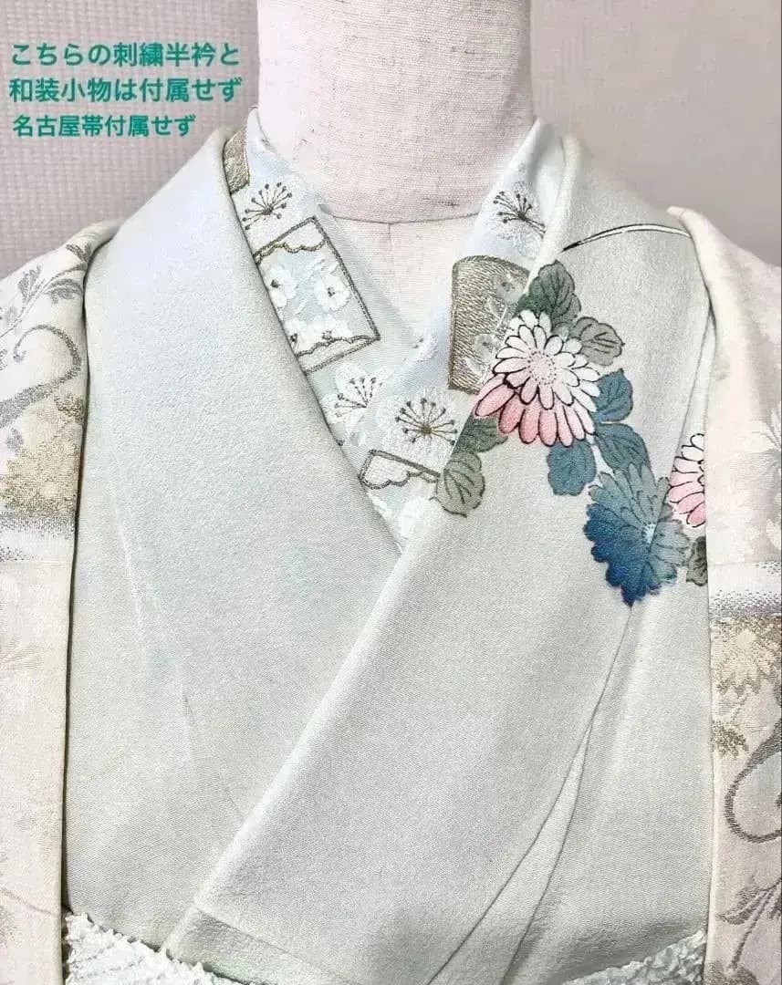 春のお出かけ 正絹縮緬着物 昭和の頃のお品物 アートシーンへのお出かけ