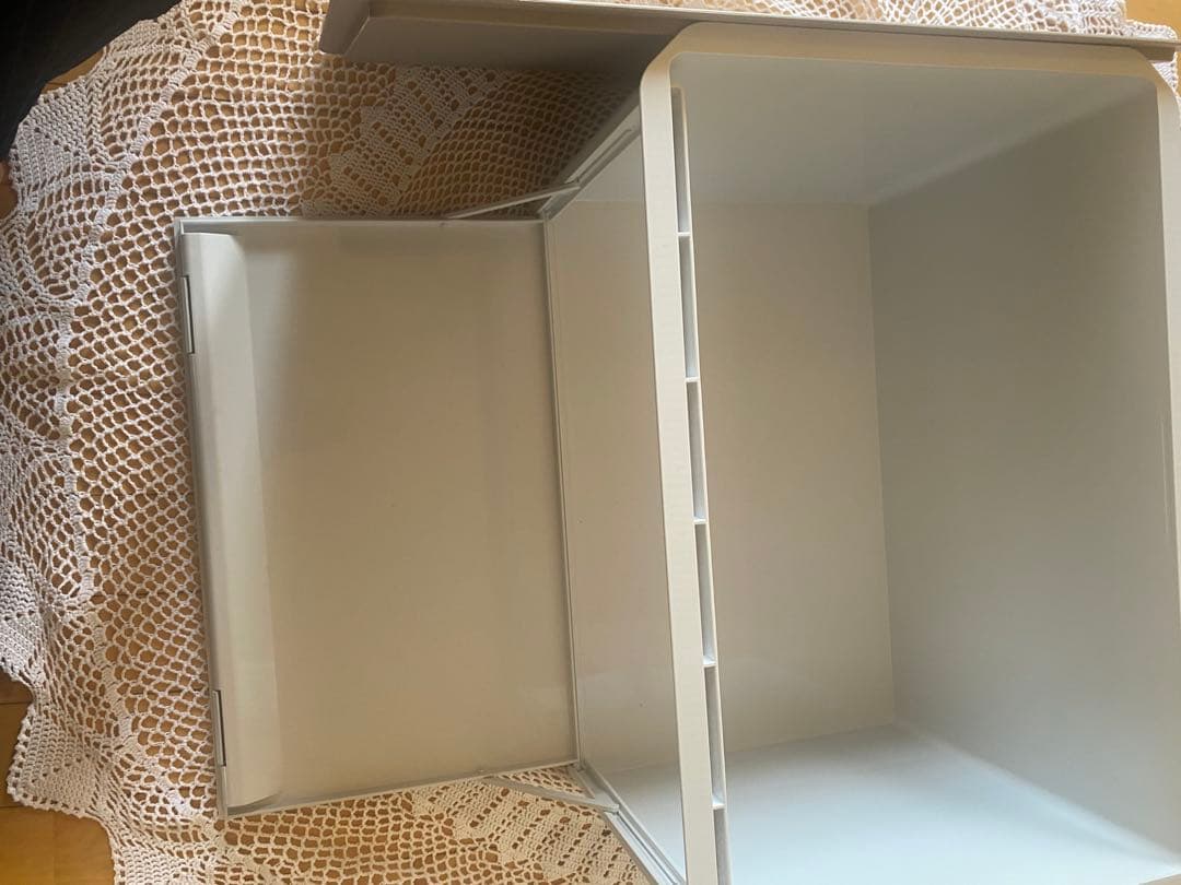 F*i様 美品　ディズニータッパーウェア　マルチオーガナイザー　前扉開閉　収納ボ