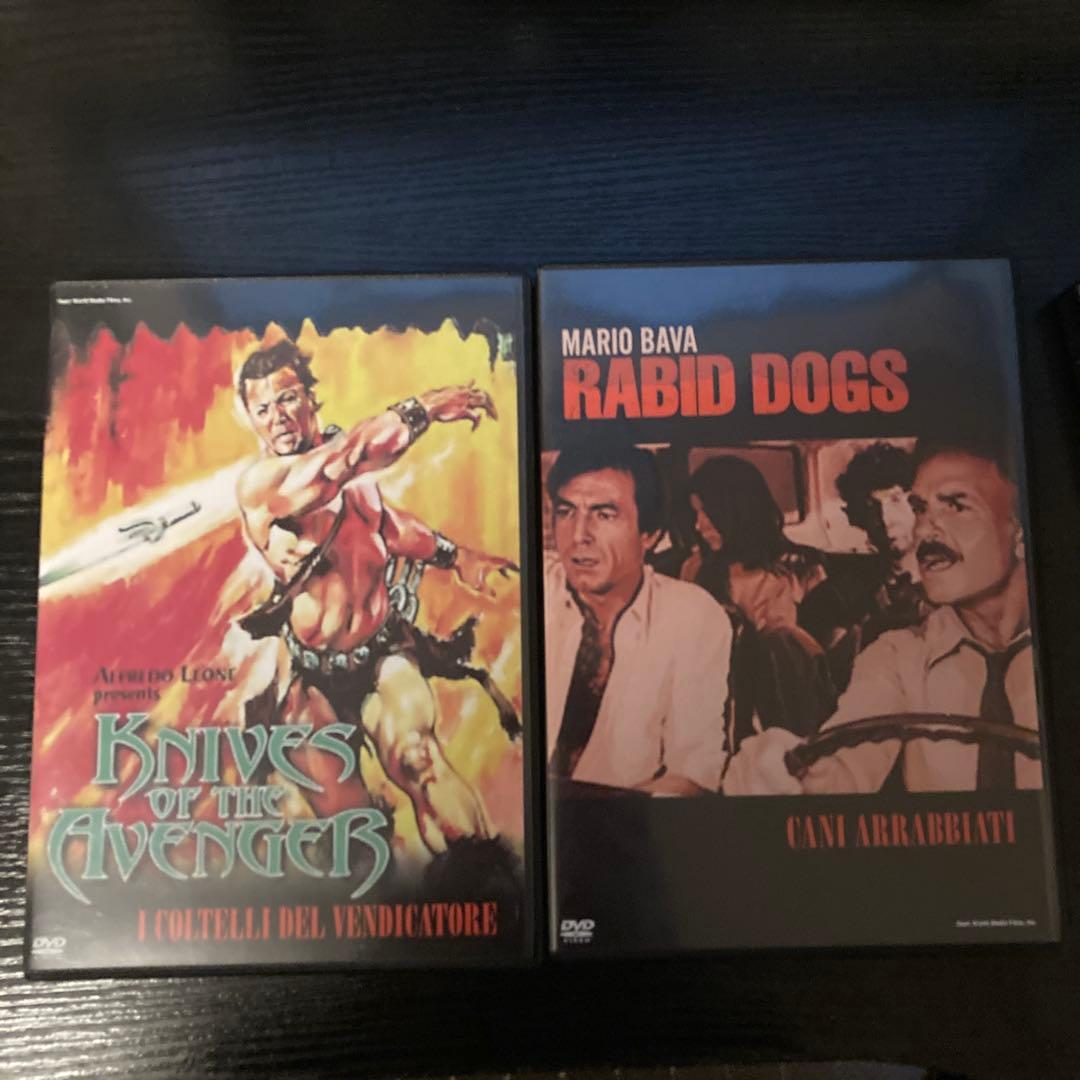 マリオ・バーヴァ 監督　８作品セット　Blu-ray ３枚　DVD ５枚