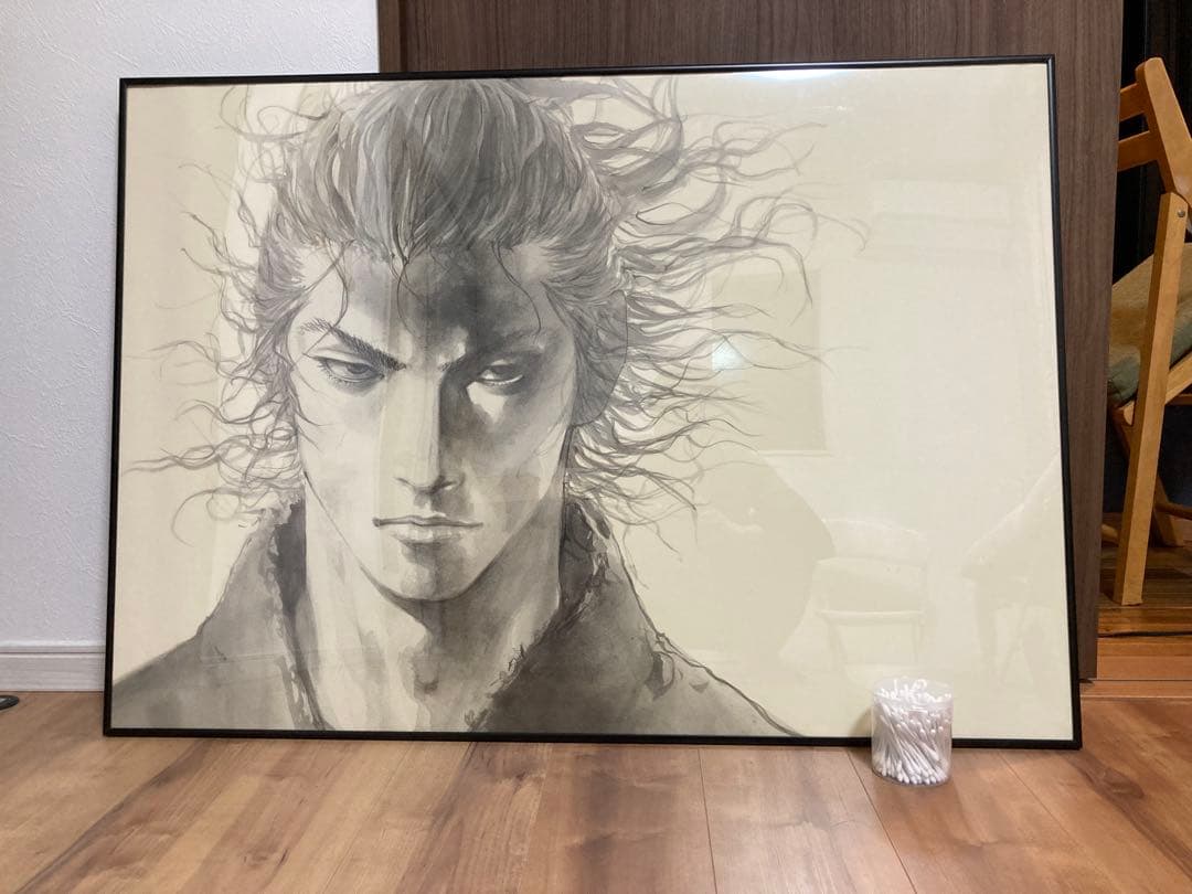 バ*ス様 【B1超大判・額装付き】井上雄彦 最後のマンガ展 バガボンド 宮本武蔵