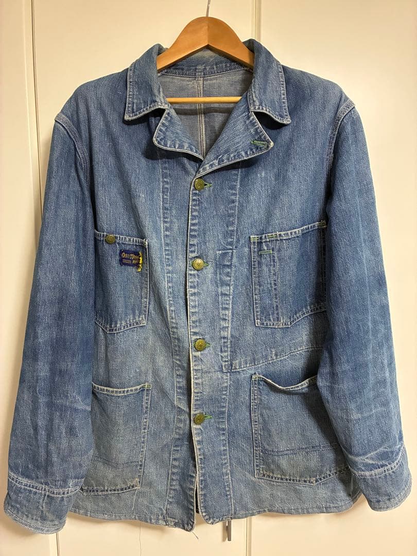 50's osh koshデニムカバーオール