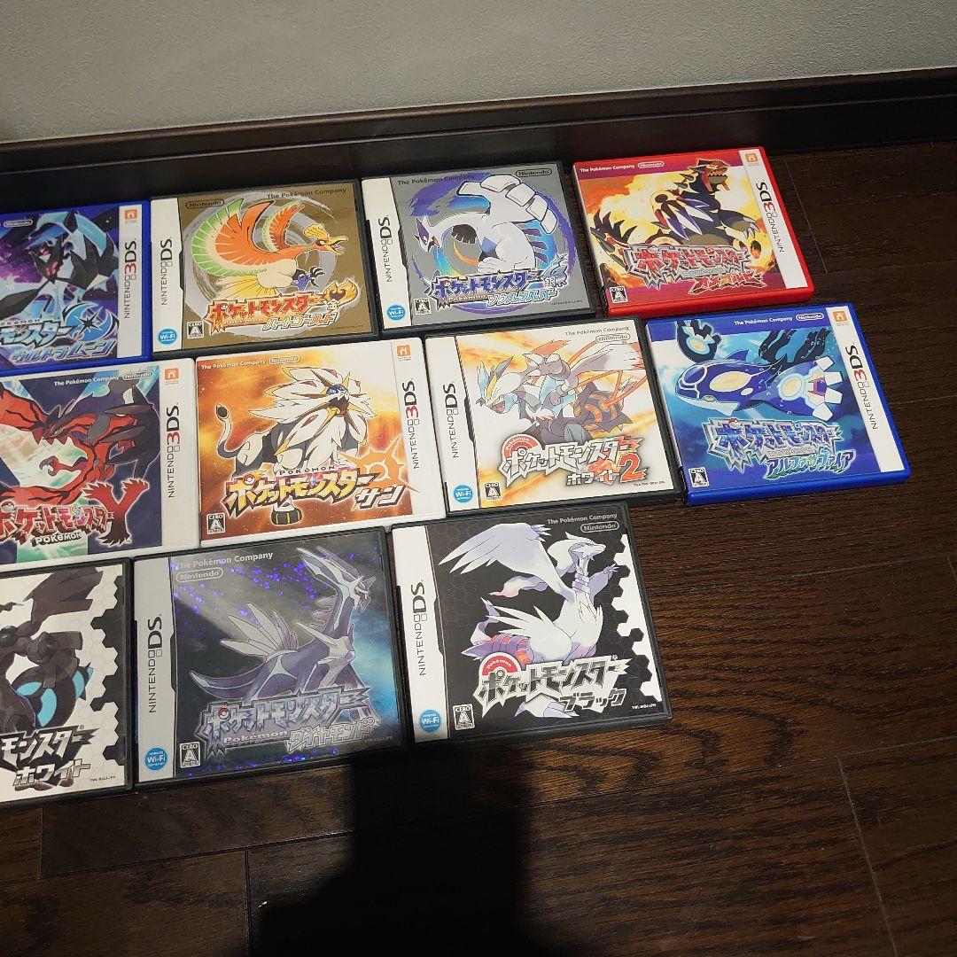 ポケットモンスター3DS＆DSソフト　単品では販売していません。