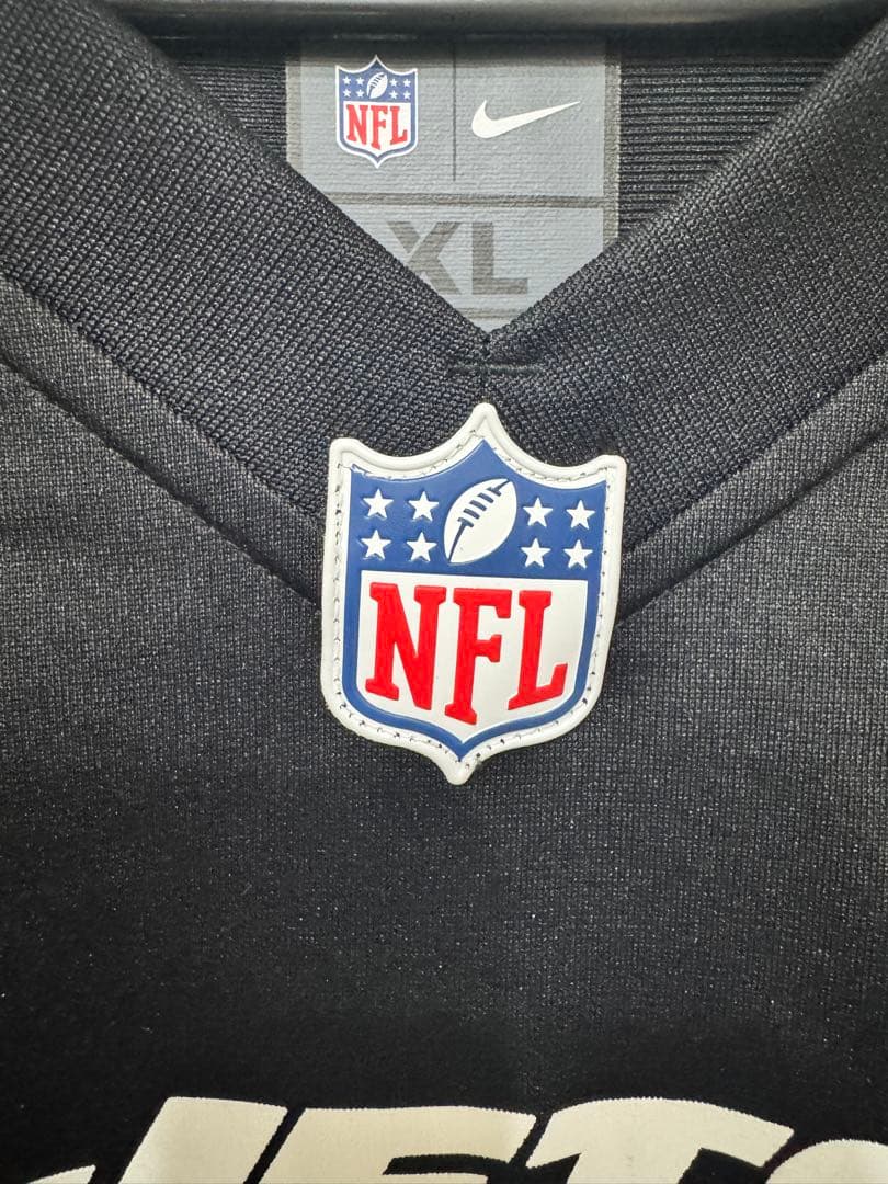 NewYorkJets アーロン・ロジャース ユニフォーム ブラック 刺繍入り