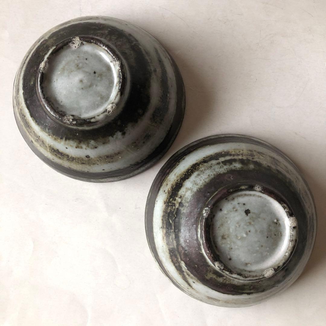 小野哲平　鉄化粧　飯碗　セット