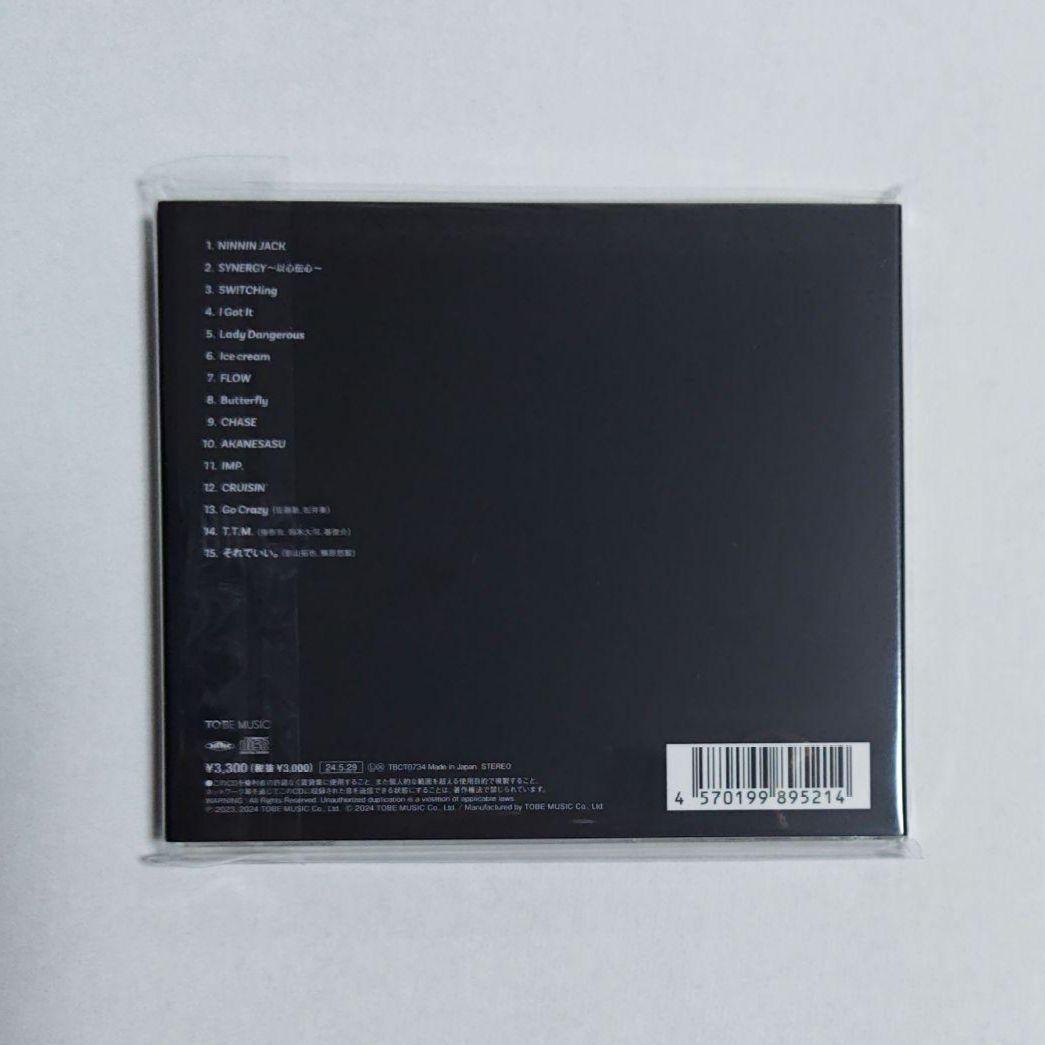 TOBE IMP. アルバム「DEPARTURE」3形態 メガジャケットセット