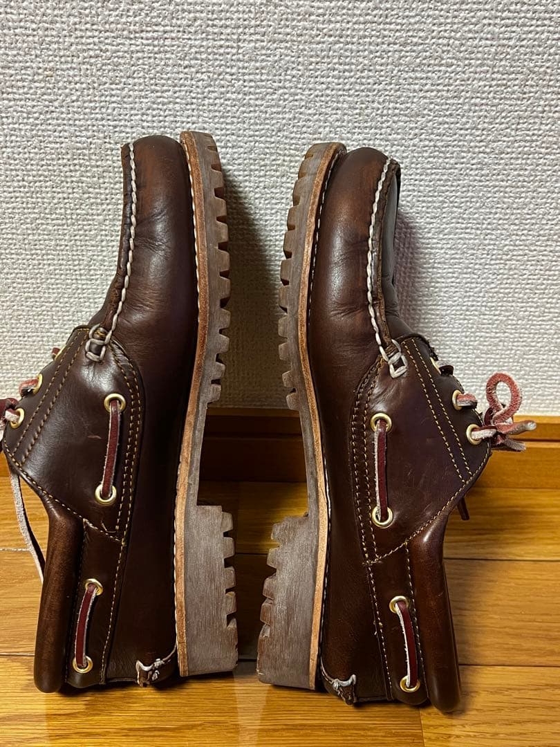 ティンバーランド 3アイレット クラシックラグ(BROWN)