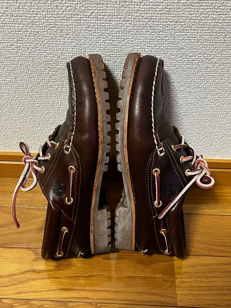 ティンバーランド 3アイレット クラシックラグ(BROWN)