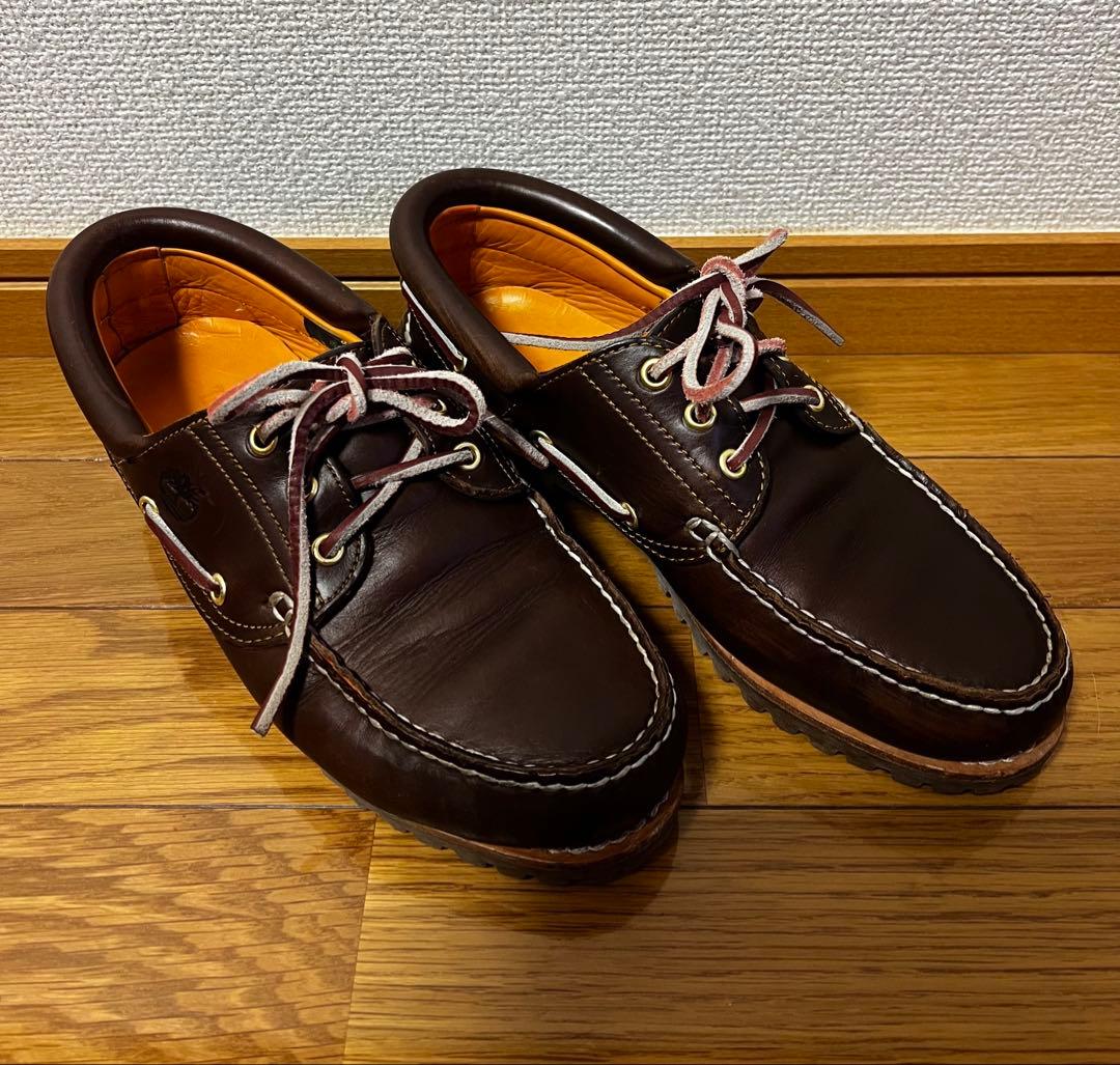 ティンバーランド 3アイレット クラシックラグ(BROWN)