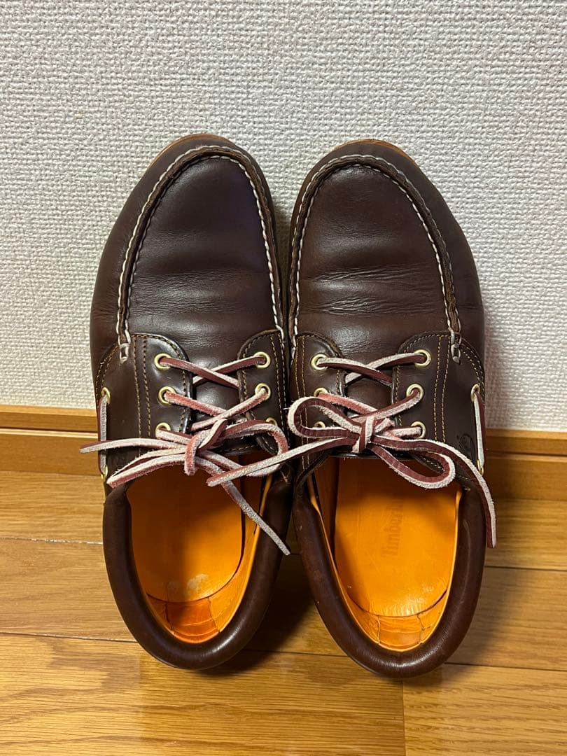 ティンバーランド 3アイレット クラシックラグ(BROWN)