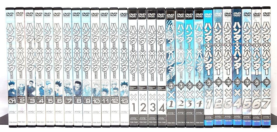 HUNTER×HUNTER/ハンターハンター(旧・1999年版)DVD 全28巻