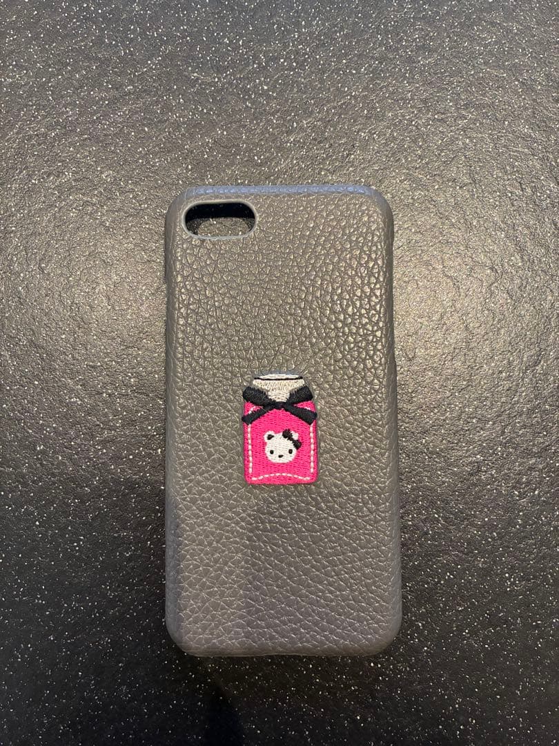 familiar iPhone se用ケース チャコールグレー　ファミリア