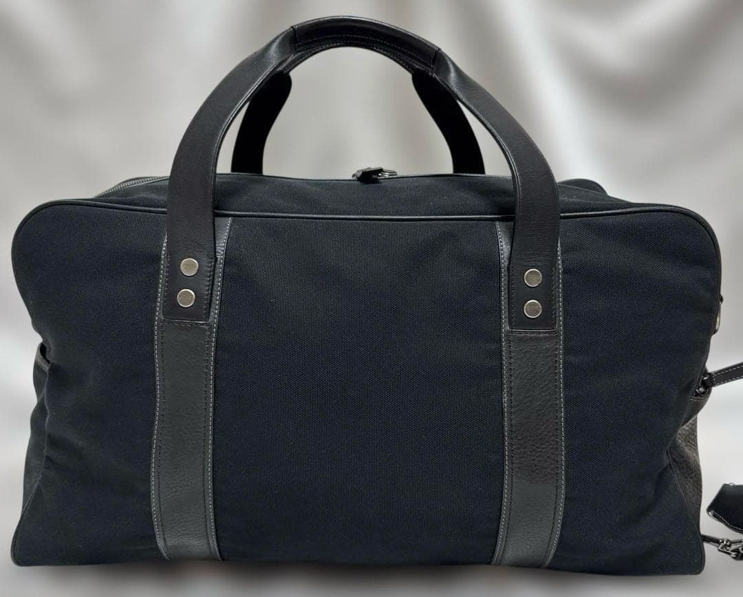 COACH コーチ　牛革　キャンバス　ボストンバック　旅行バック　2wayバック