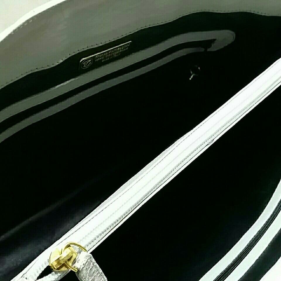 高級品質 ヒマラヤ マット クロコダイル ビジネス トートバッグ