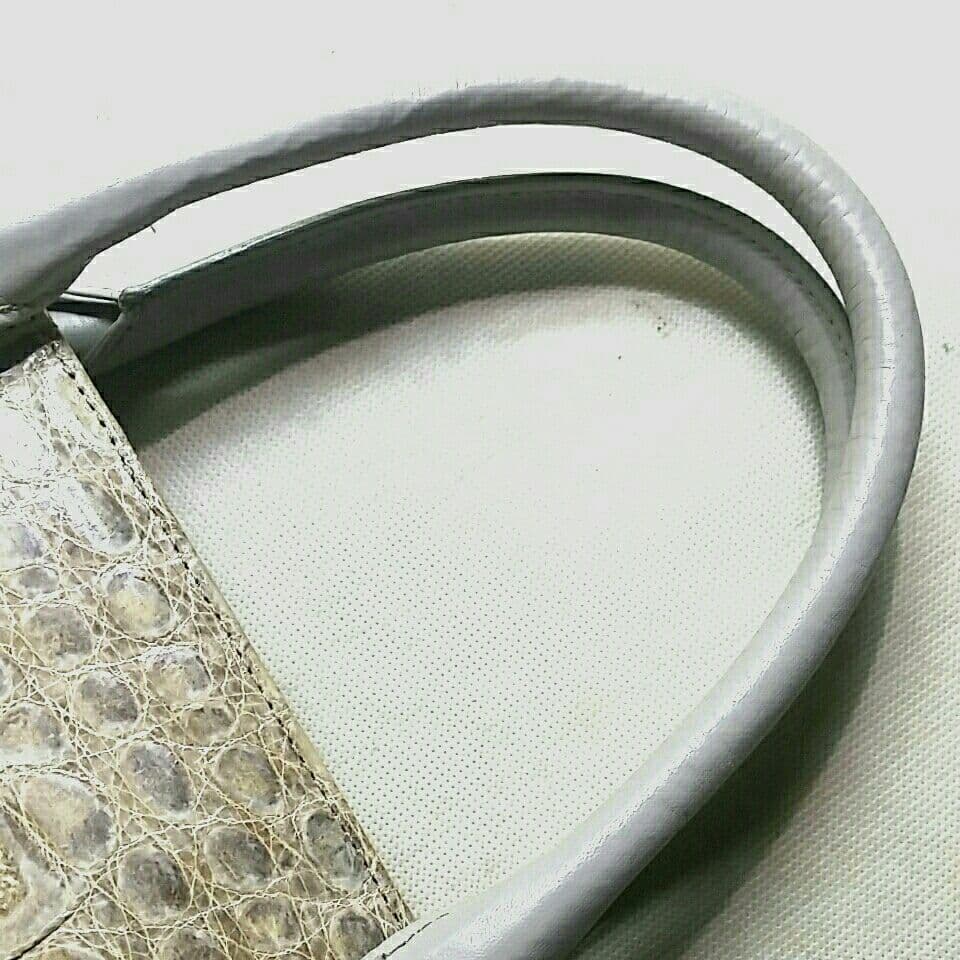 高級品質 ヒマラヤ マット クロコダイル ビジネス トートバッグ