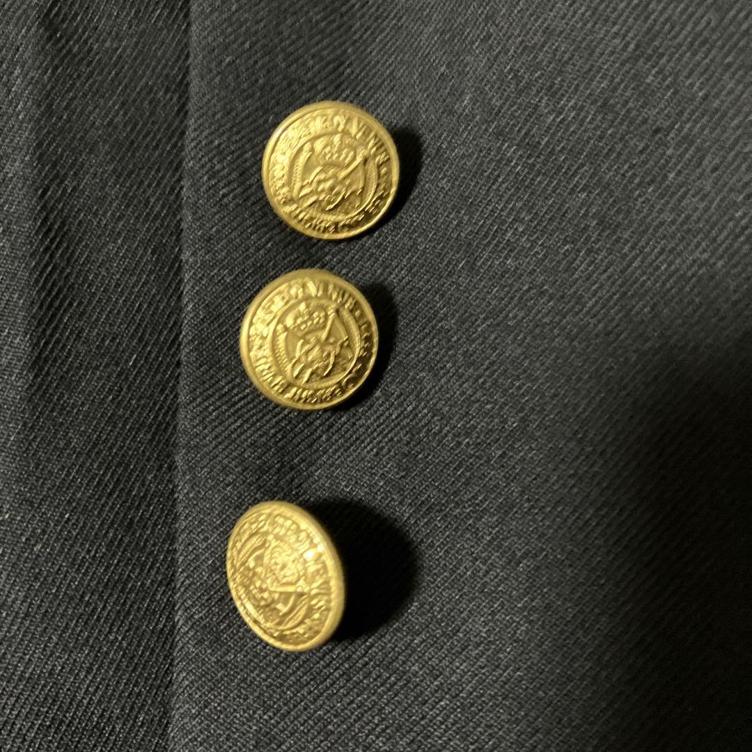 クリーニング済　高級　イーストボーイ　11号　紺ブレ　金ボタン　ブレザー