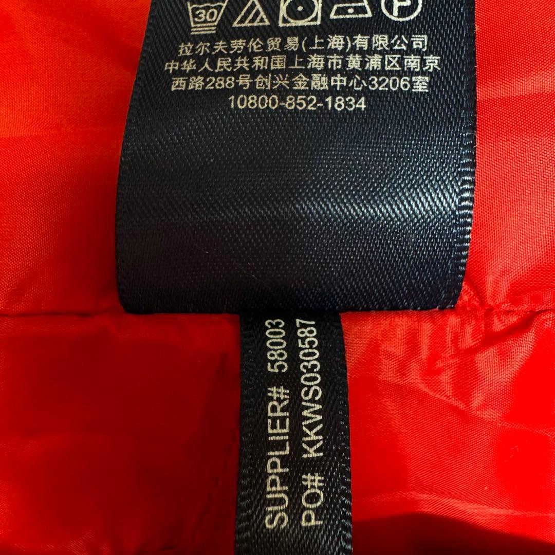 Polo by Ralph Lauren　ダウンベスト　フードあり　サイズM