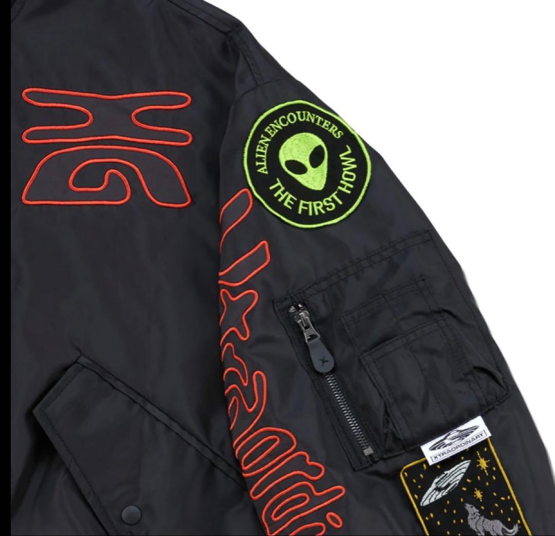 【Mサイズ】XG PRODUCTS 3 Oversized MA-1ジャケット