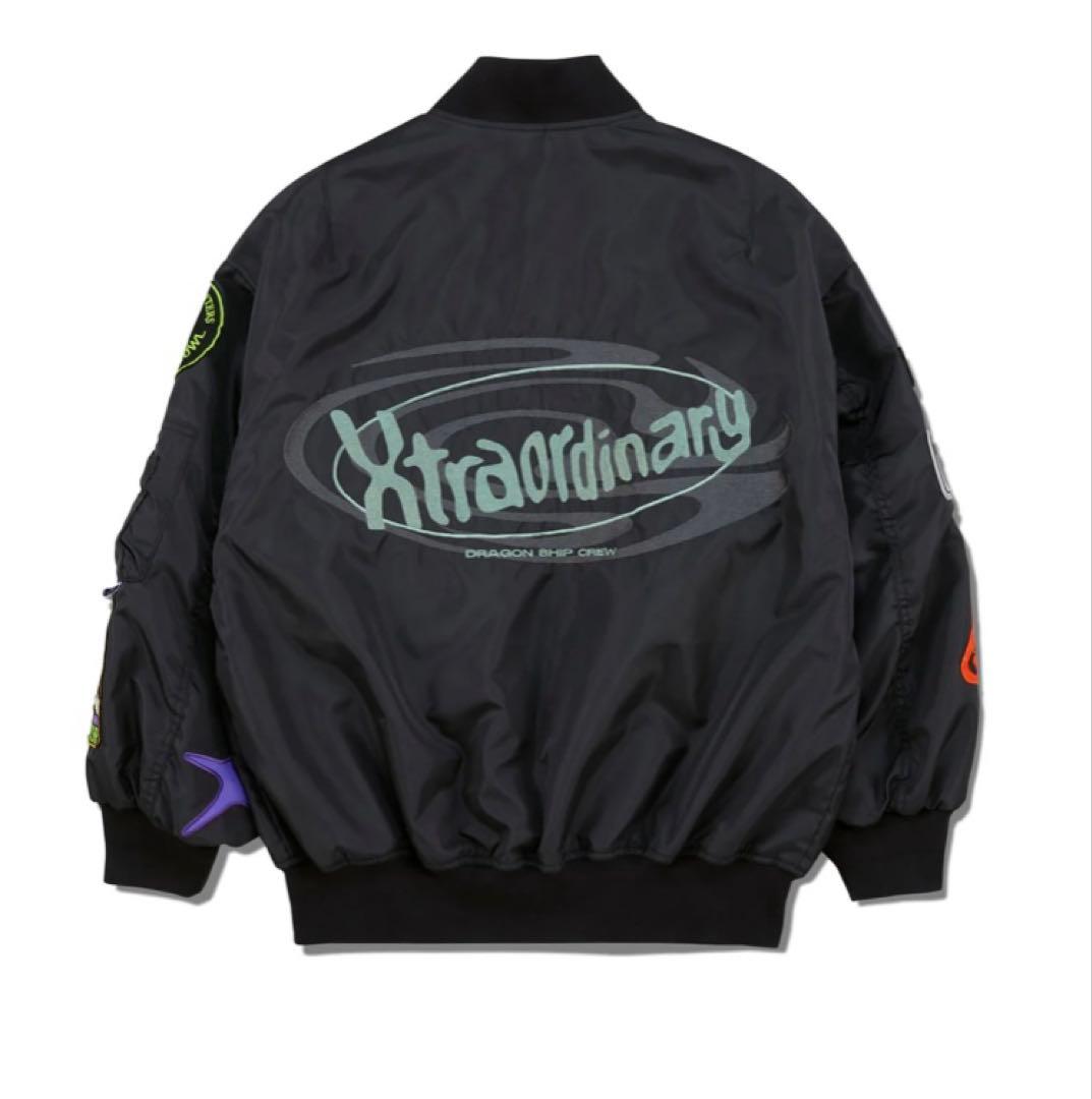 【Mサイズ】XG PRODUCTS 3 Oversized MA-1ジャケット