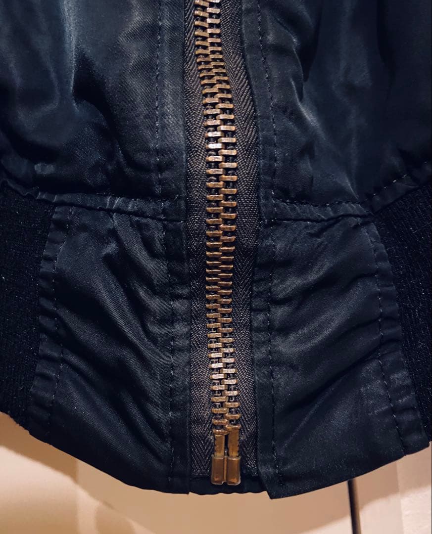 激レア トロピカルブラック90s ビンテージ オールド ALPHA MA-1