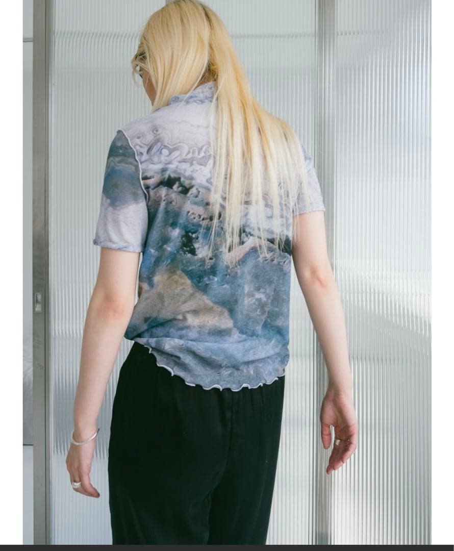 sahara 2way Mineral Photography Top グレー