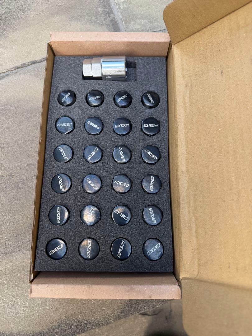 レイズ A・LAP 18×8.5J ＋19 ブロンズホイール4本セット