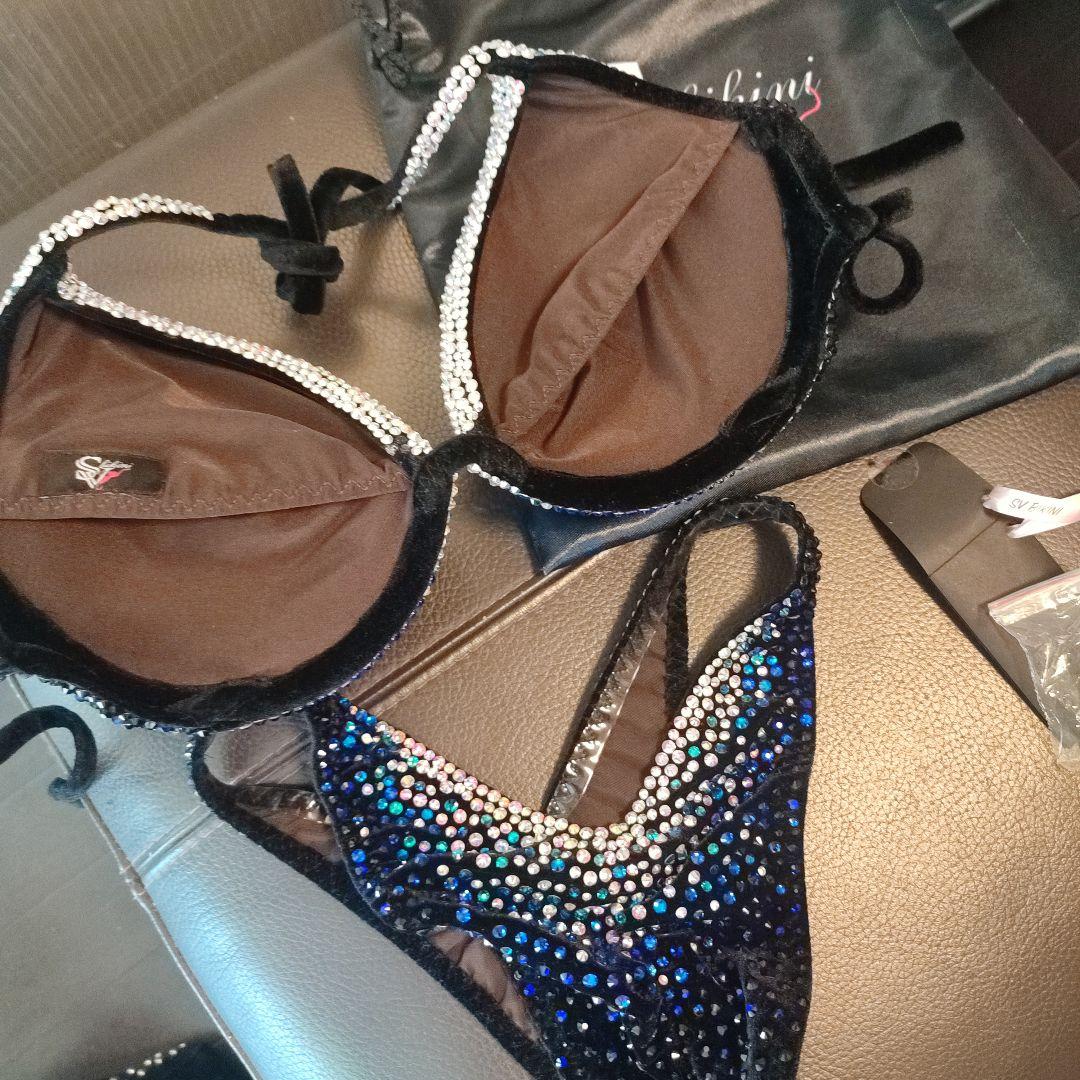 あ*ち様 jbbf SVビキニブルー85D 収納袋付き