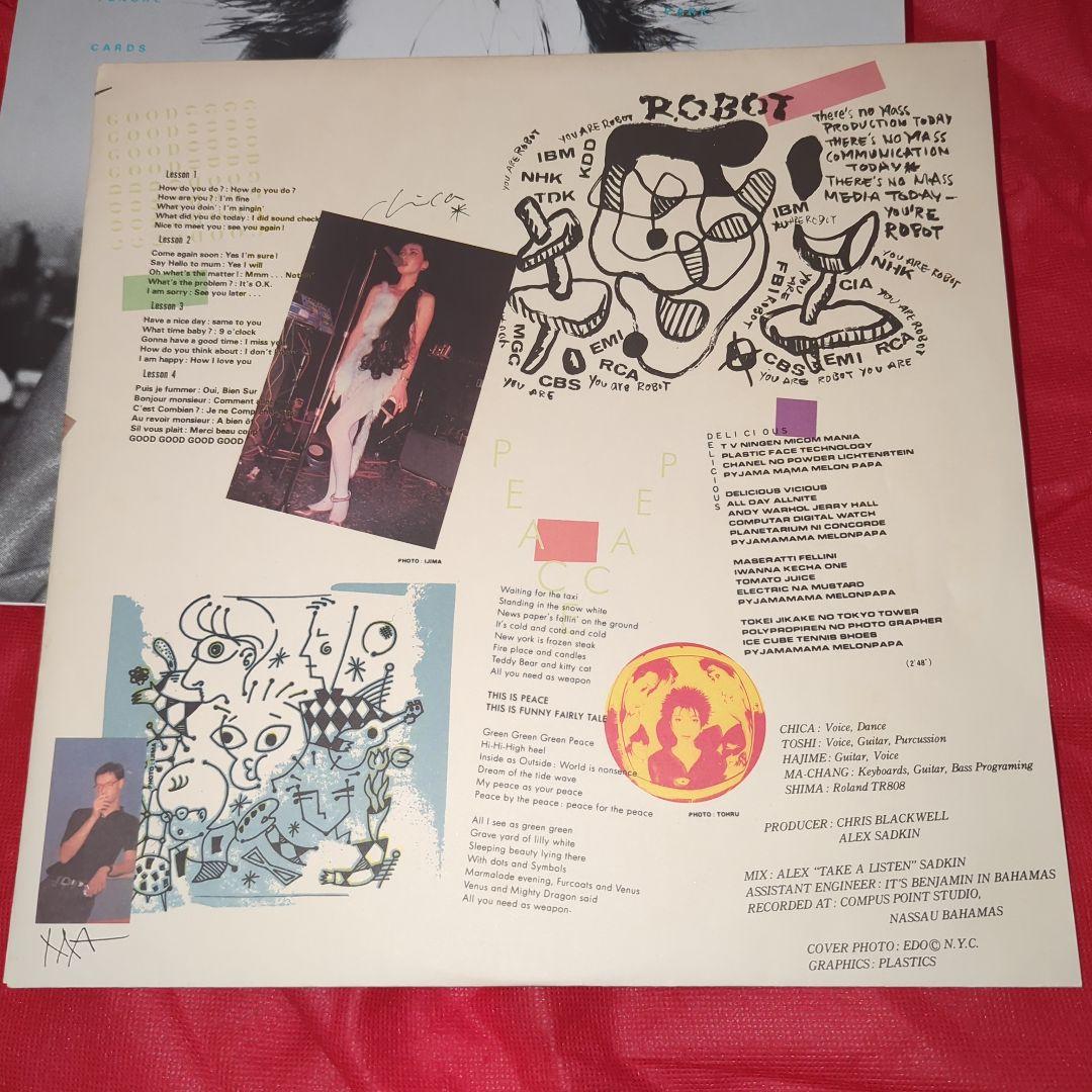 WELCOME BACK PLASTICS サイン入り