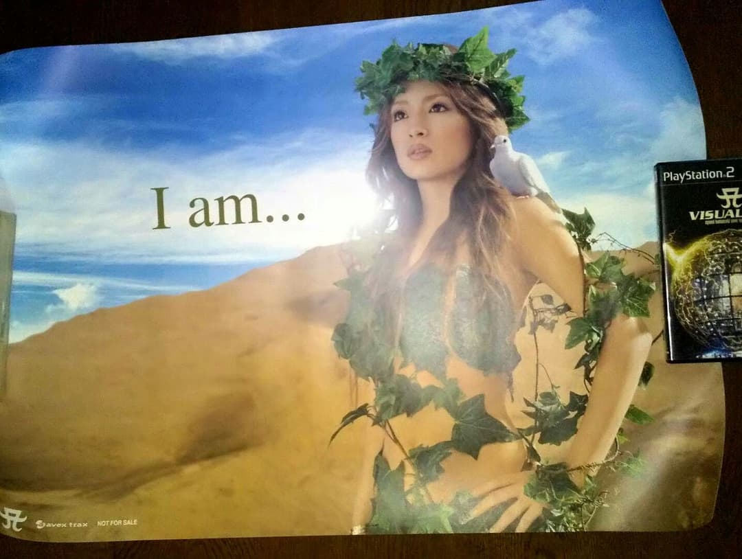 浜崎あゆみ 非売品ポスター４枚新品 他2001カレンダーまとめ売り