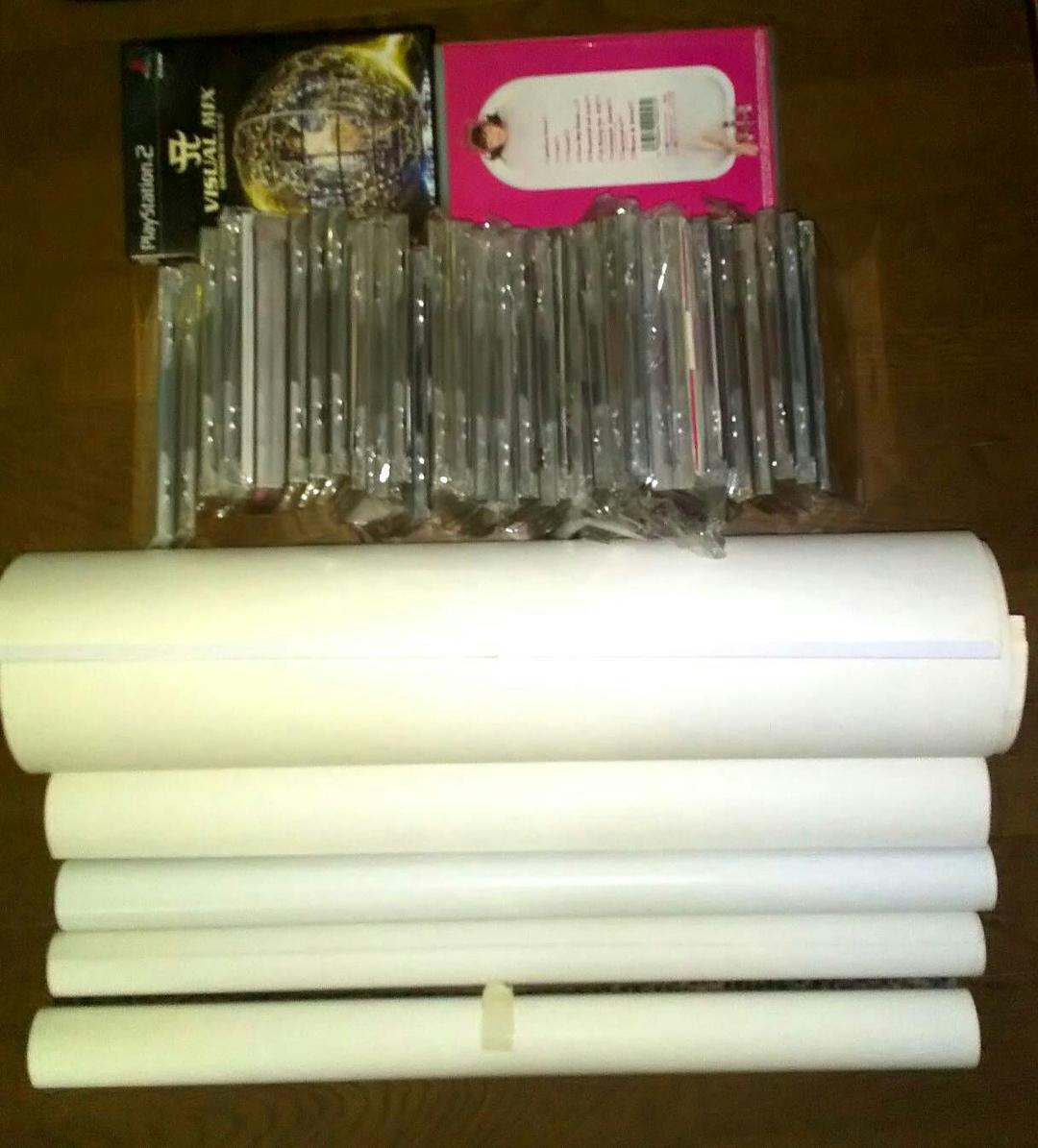 浜崎あゆみ 非売品ポスター４枚新品 他2001カレンダーまとめ売り