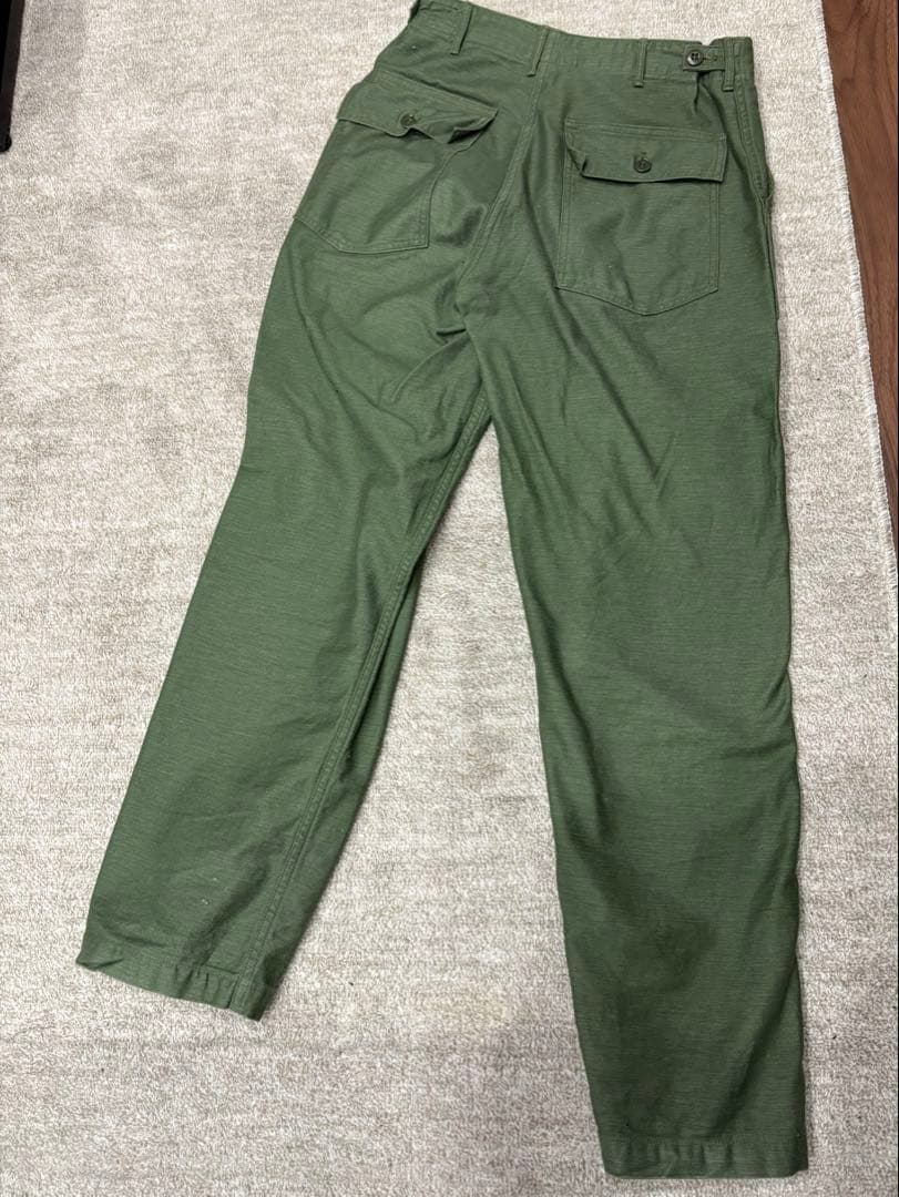 orSlowファティーグパンツ レギュラーフィット ベイカーパンツ