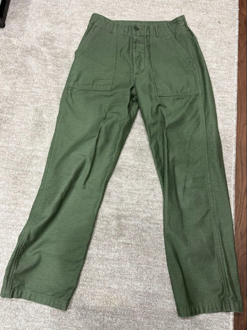 orSlowファティーグパンツ レギュラーフィット ベイカーパンツ