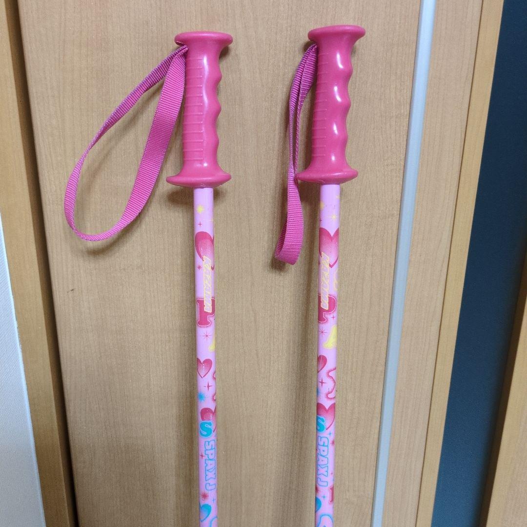 〜週末値下げ〜ROSSIGNOL スキー板 128cm ・ストック・ブーツ