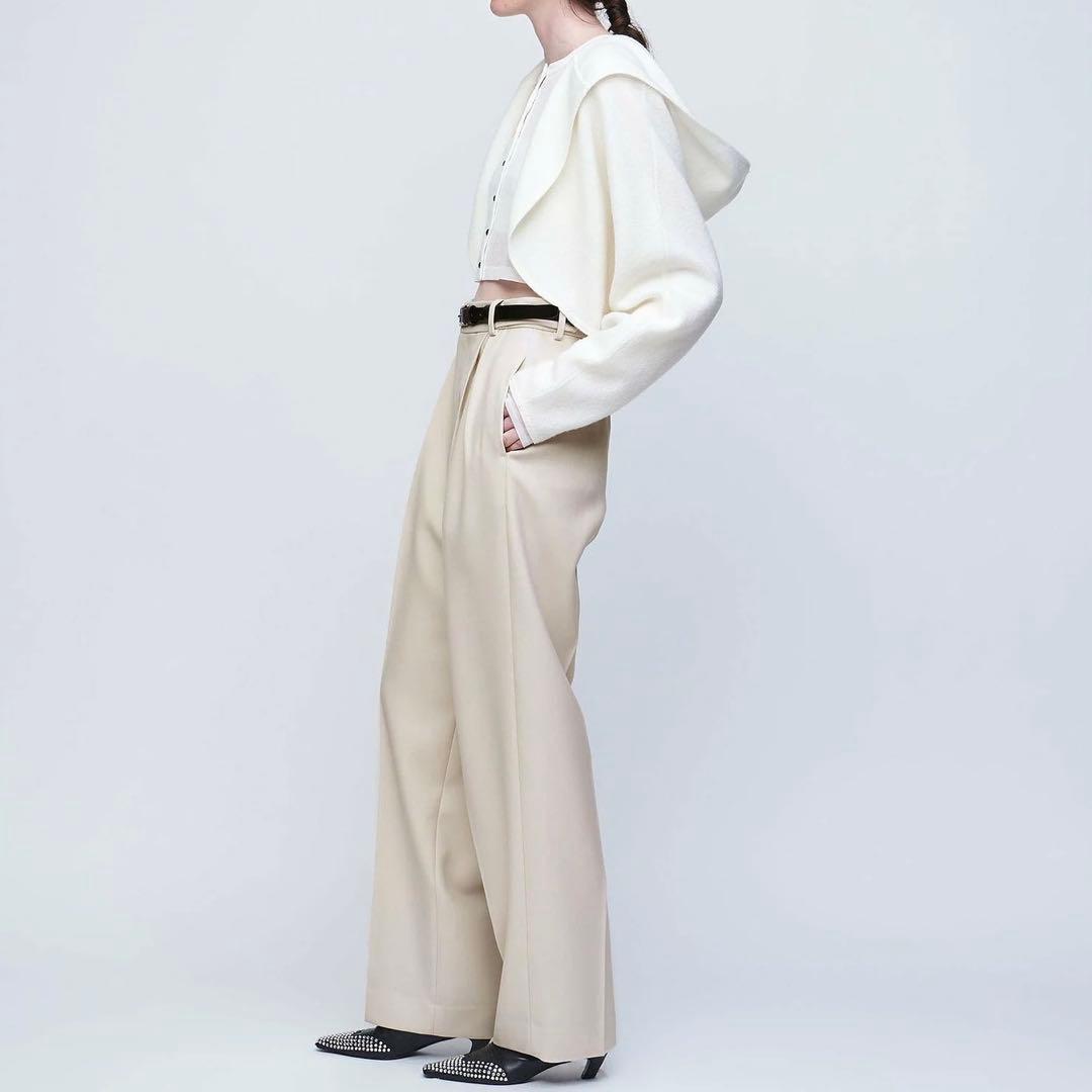 [AEWEN MATOPH] ツイル タック パンツ