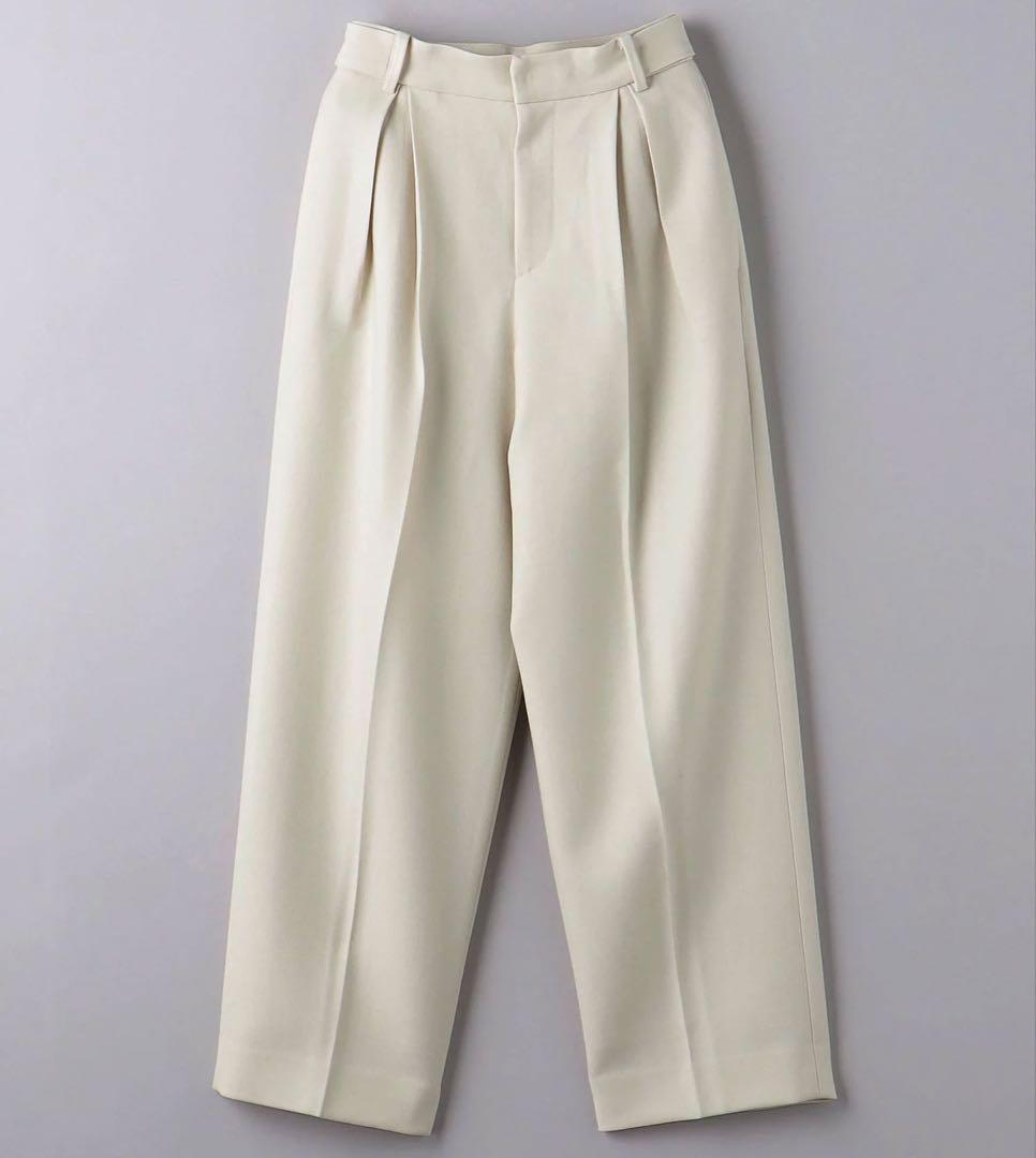 [AEWEN MATOPH] ツイル タック パンツ
