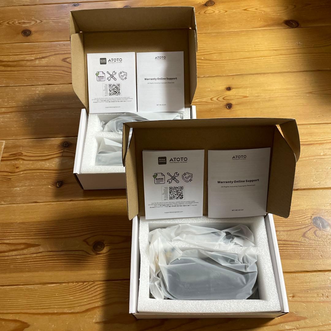 ATOTO X10用ドラレコ前後セット